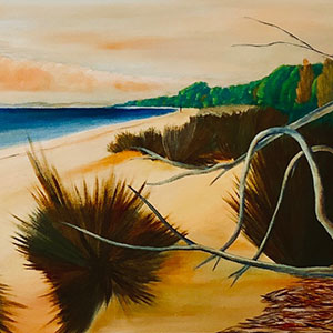 Airport Art - Fred Peters - Late Afternoon Western Cove Airport Art - Fred Peters - Late Afternoon Western Cove