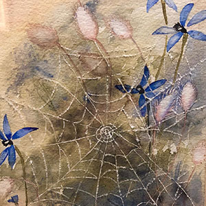 Airport Art - Fay Davidson - Cobweb In The Bush Airport Art - Fay Davidson - Cobweb In The Bush