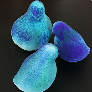 Airport Art - Chris Cuthleben - Blue Birds Airport Art - Chris Cuthleben - Blue Birds