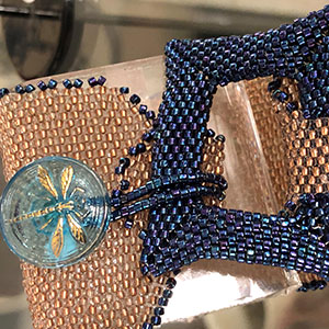 Airport Art - Joyleen Cowin - Fungi Motif Bracelet Airport Art - Joyleen Cowin - Fungi Motif Bracelet