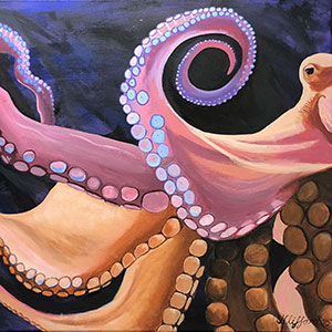 Airport Art - Sharon Clifford - Cephalapod Airport Art - Sharon Clifford - Cephalapod