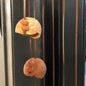 Airport Art - Anne Morrison - Hanging Bells, Wind Chime Airport Art - Anne Morrison - Hanging Bells, Wind Chime