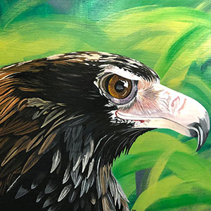 Airport Art - Ros Stoldt - Eagle Airport Art - Ros Stoldt - Eagle