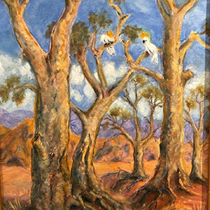 Airport Art - Vivi Porss - Australian Bush Airport Art - Vivi Porss - Australian Bush
