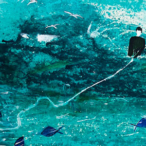 Airport Art - Albert Joseph - Fishing Airport Art - Albert Joseph - Fishing