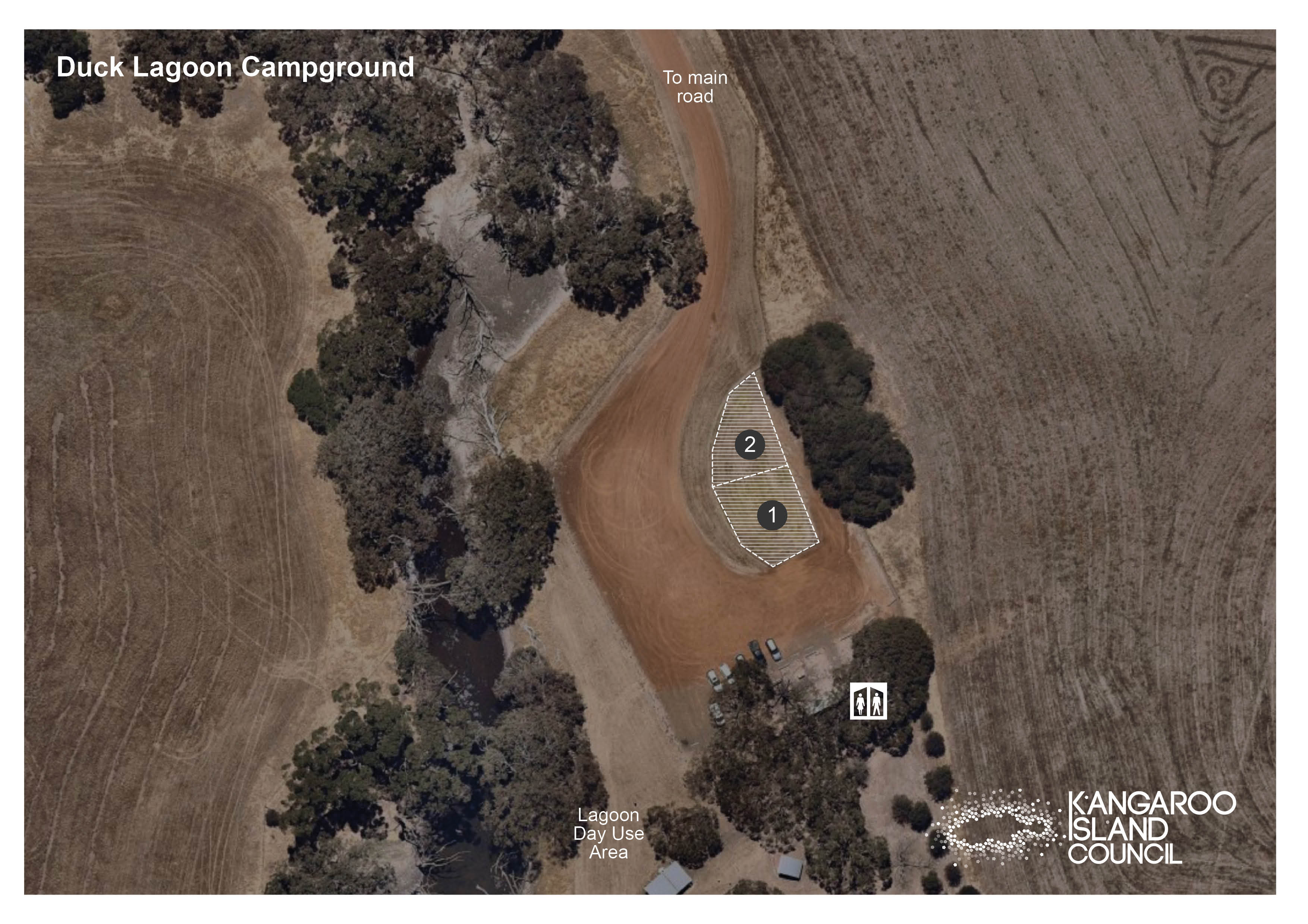Duck Lagoon Campground Map