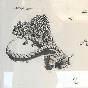 Airport Art - Merril Hansen - Beach Combing Airport Art - Merril Hansen - Beach Combing