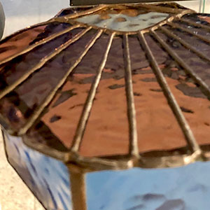 Airport Art - Fred Peters - Scallop Shell Ring Box Airport Art - Fred Peters - Scallop Shell Ring Box