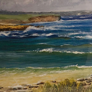 Airport Art - Christine Ley - Hanson Bay Airport Art - Christine Ley - Hanson Bay